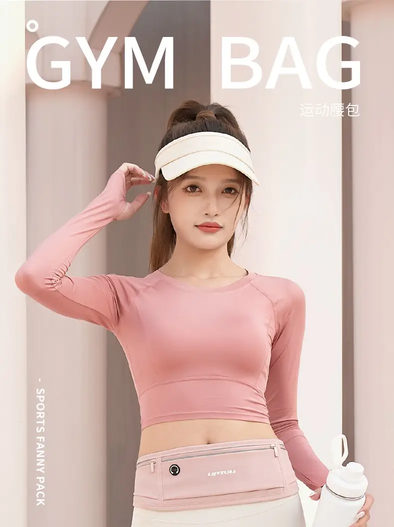Women's Sports Waist Bag Black 2025 — feature 2