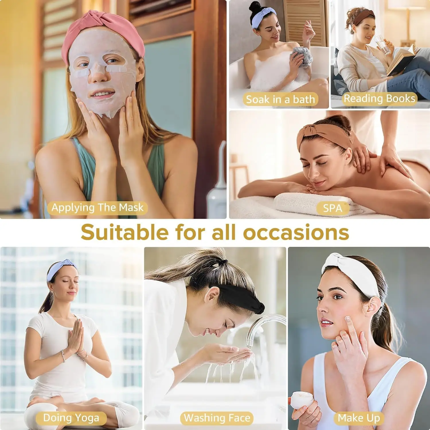 Three-State Knotted Headbands for Women Summer 2024 — feature 4