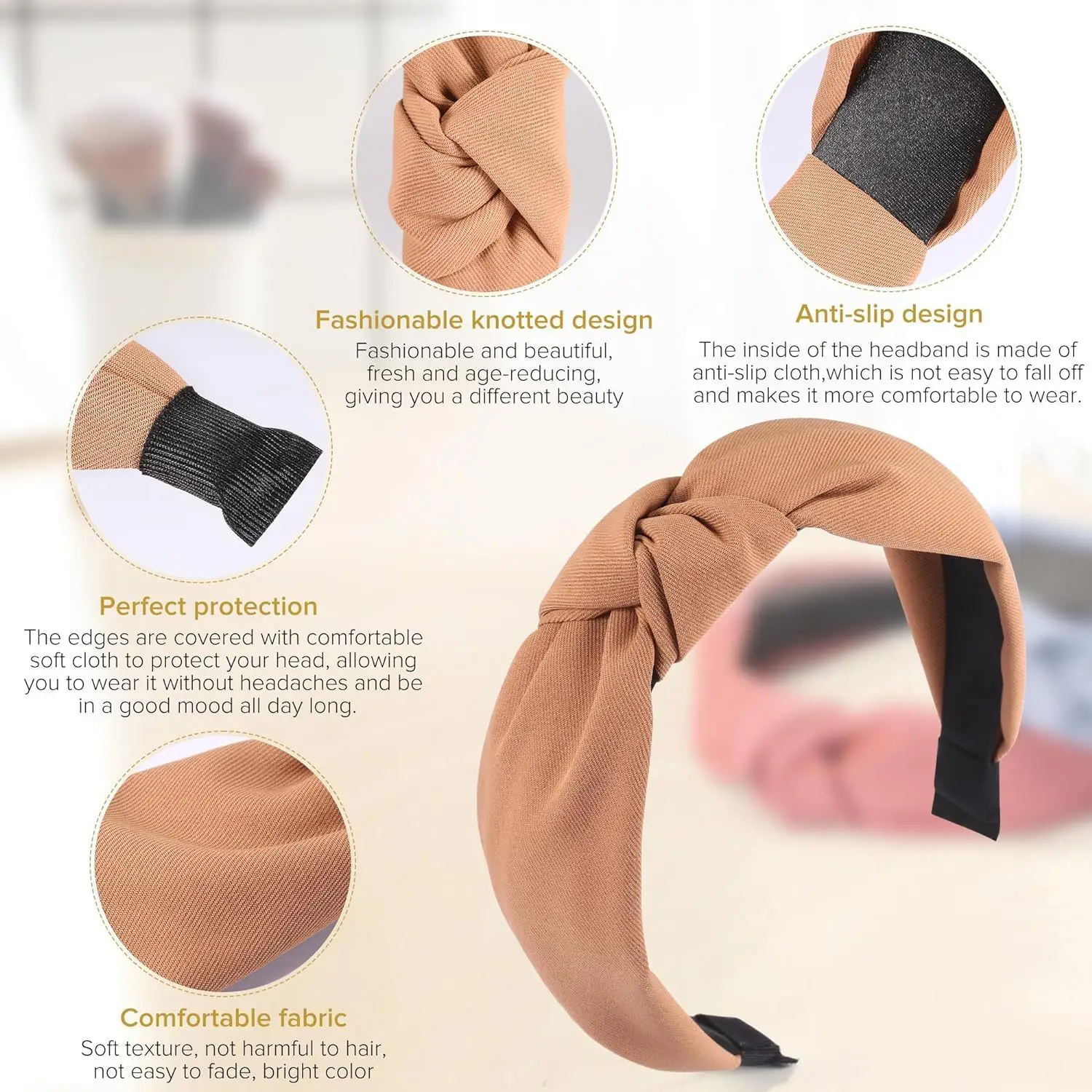 Three-State Knotted Headbands for Women Summer 2024 — feature 7