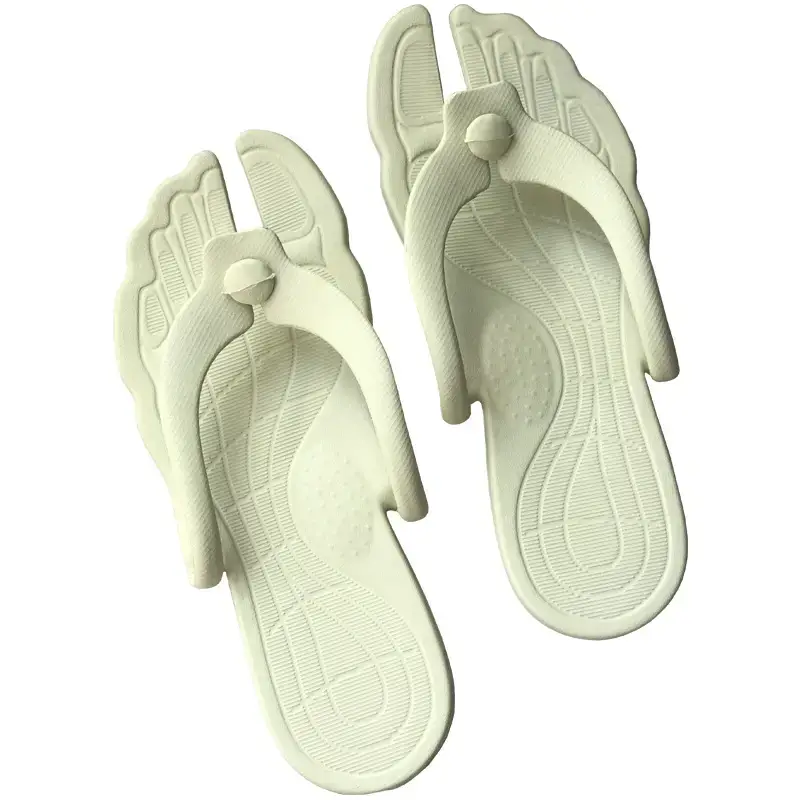 Flip Flops for Men and Women Summer Wear Portable Foldable Travel Couple Bathing Slippers Soft Bottom Wear-resistant and Cool - Image 2