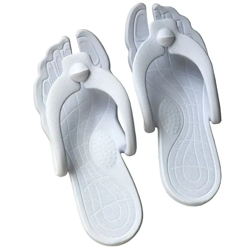 Flip Flops for Men and Women Summer Wear Portable Foldable Travel Couple Bathing Slippers Soft Bottom Wear-resistant and Cool - Image 3