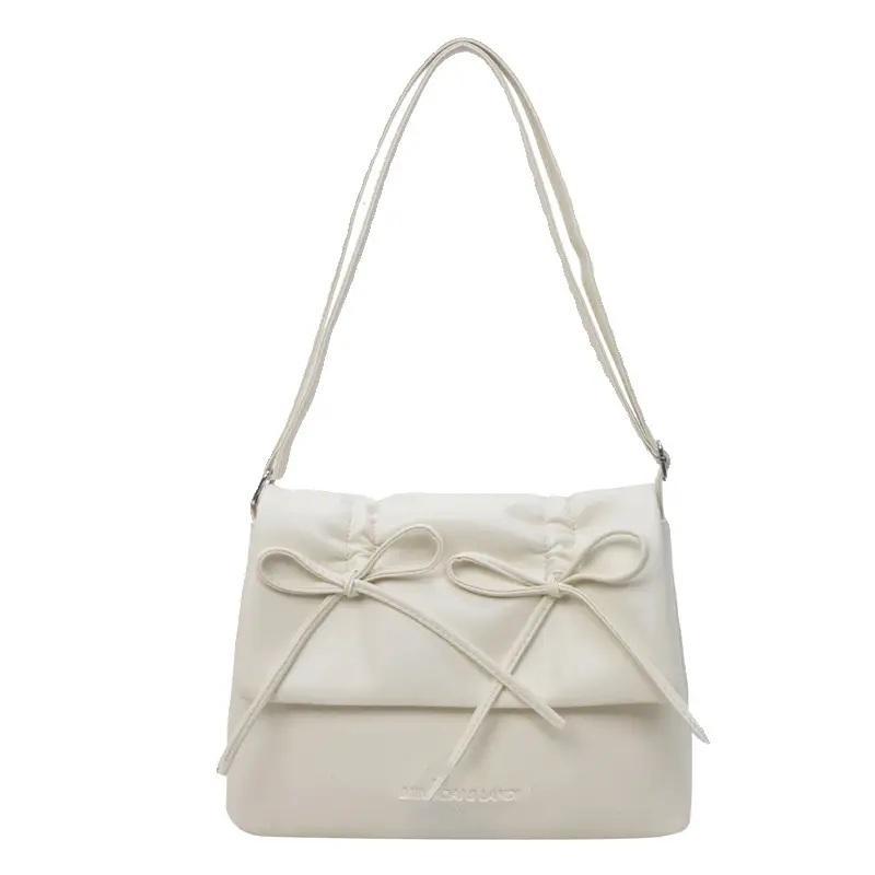Women's Silver Bow Crossbody Bag 2026 - Image 9