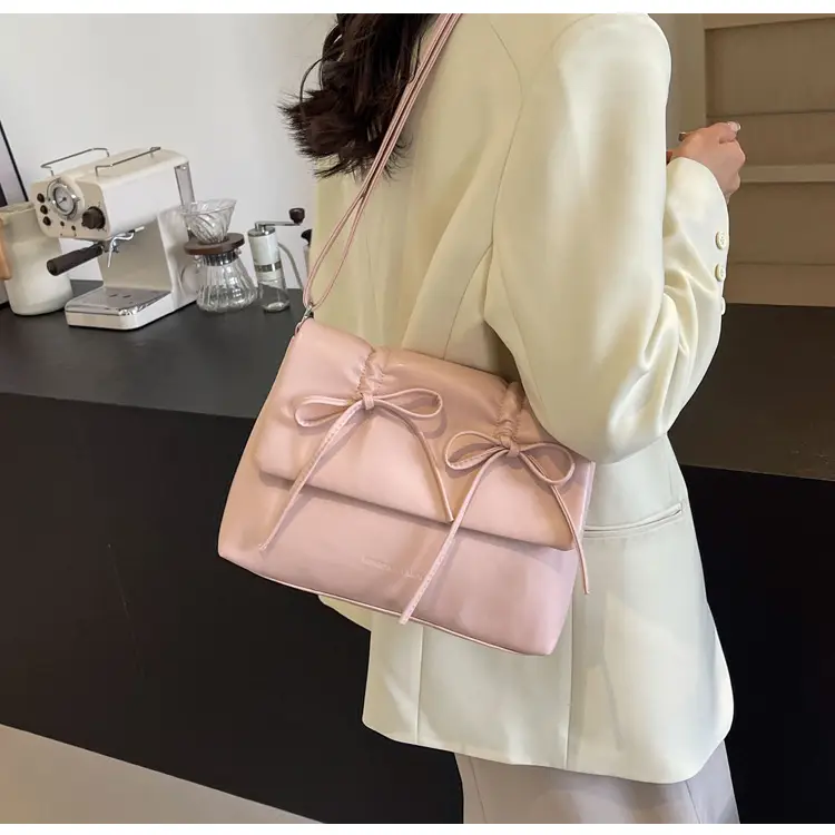 Women's Silver Bow Crossbody Bag 2026 — feature 28