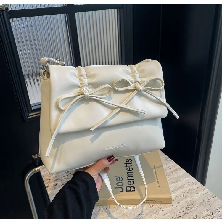 Women's Silver Bow Crossbody Bag 2026 — feature 39