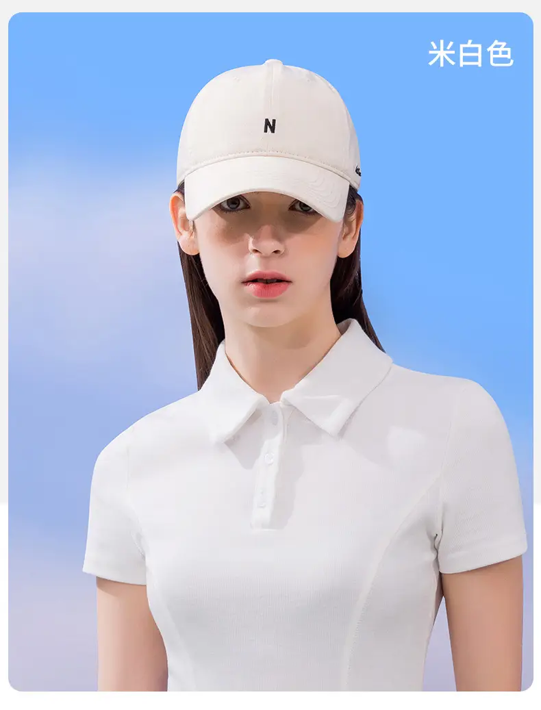 Women Cotton Baseball Cap Blue Green Sun Hat — feature 16