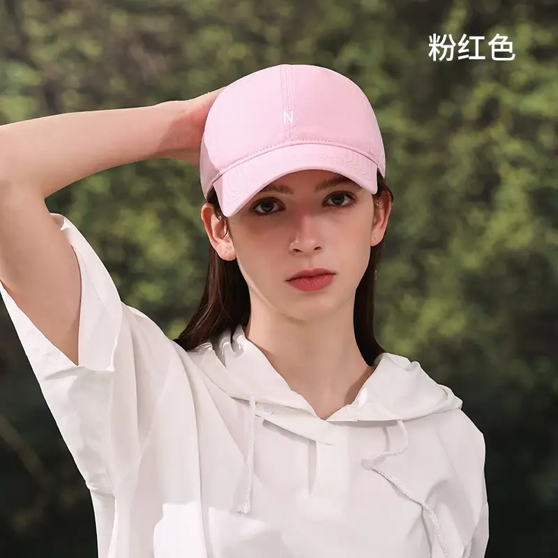 Women Cotton Baseball Cap Blue Green Sun Hat - Image 5