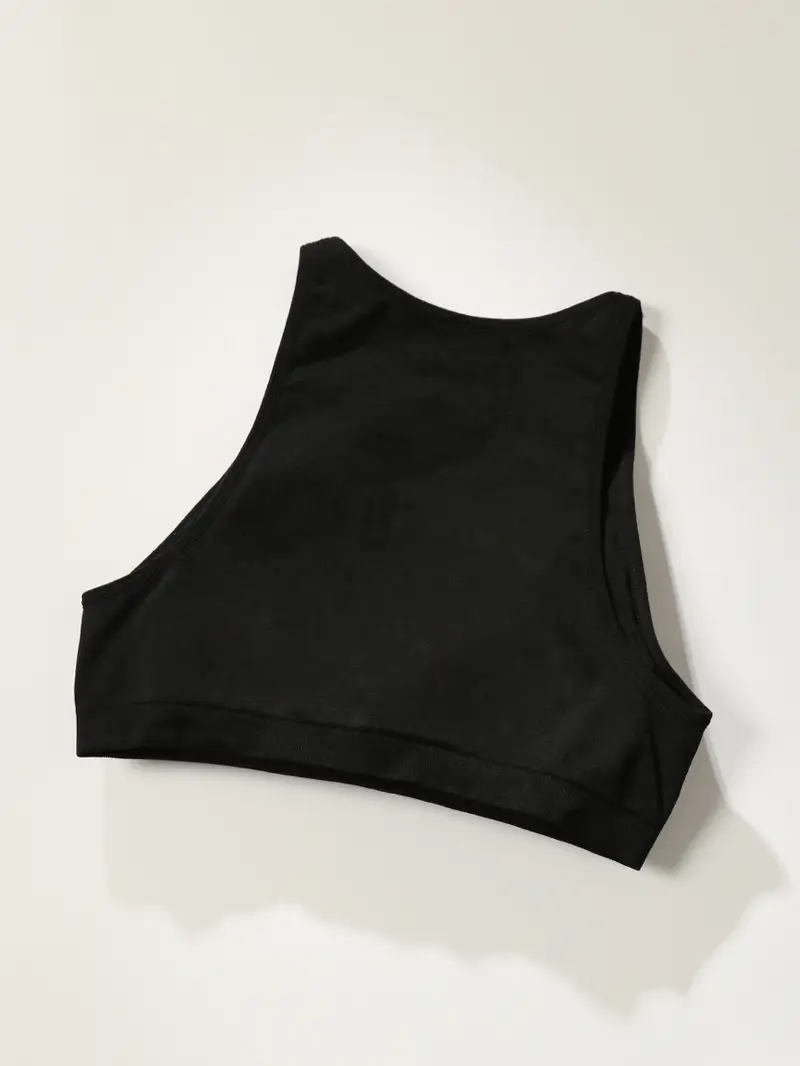 Black High-Intensity Running Bra for Women — feature 4