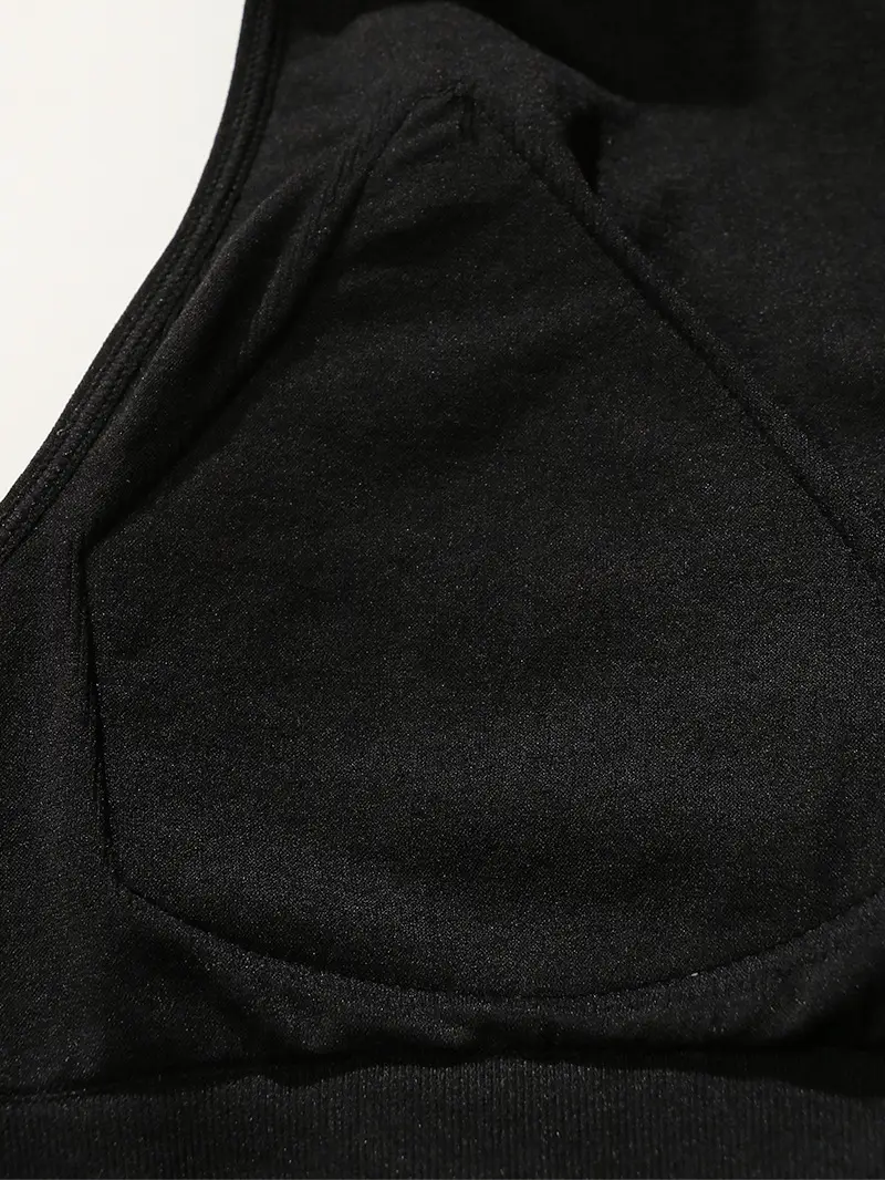Black High-Intensity Running Bra for Women — feature 7