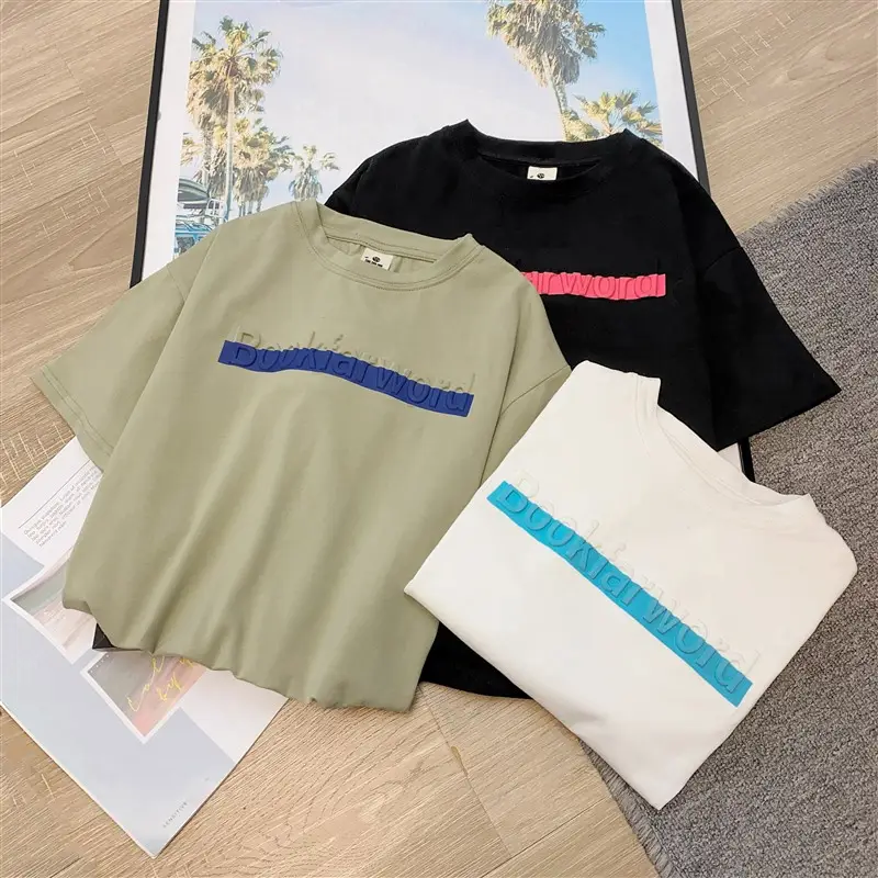 Boys T-Shirt Summer Wear 2026 Korean Style - Image 5