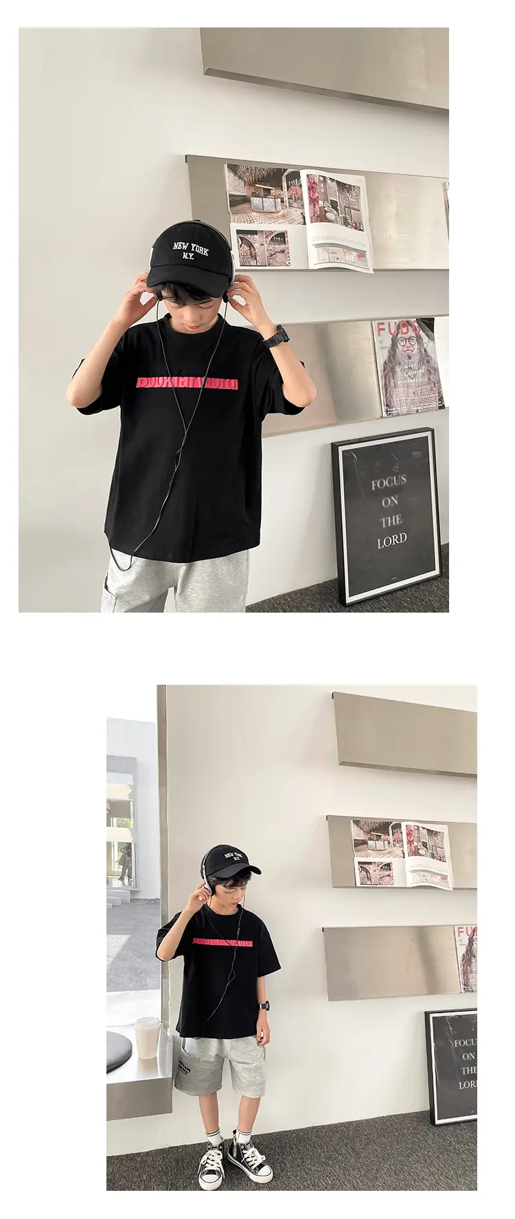 Boys T-Shirt Summer Wear 2026 Korean Style — feature 12