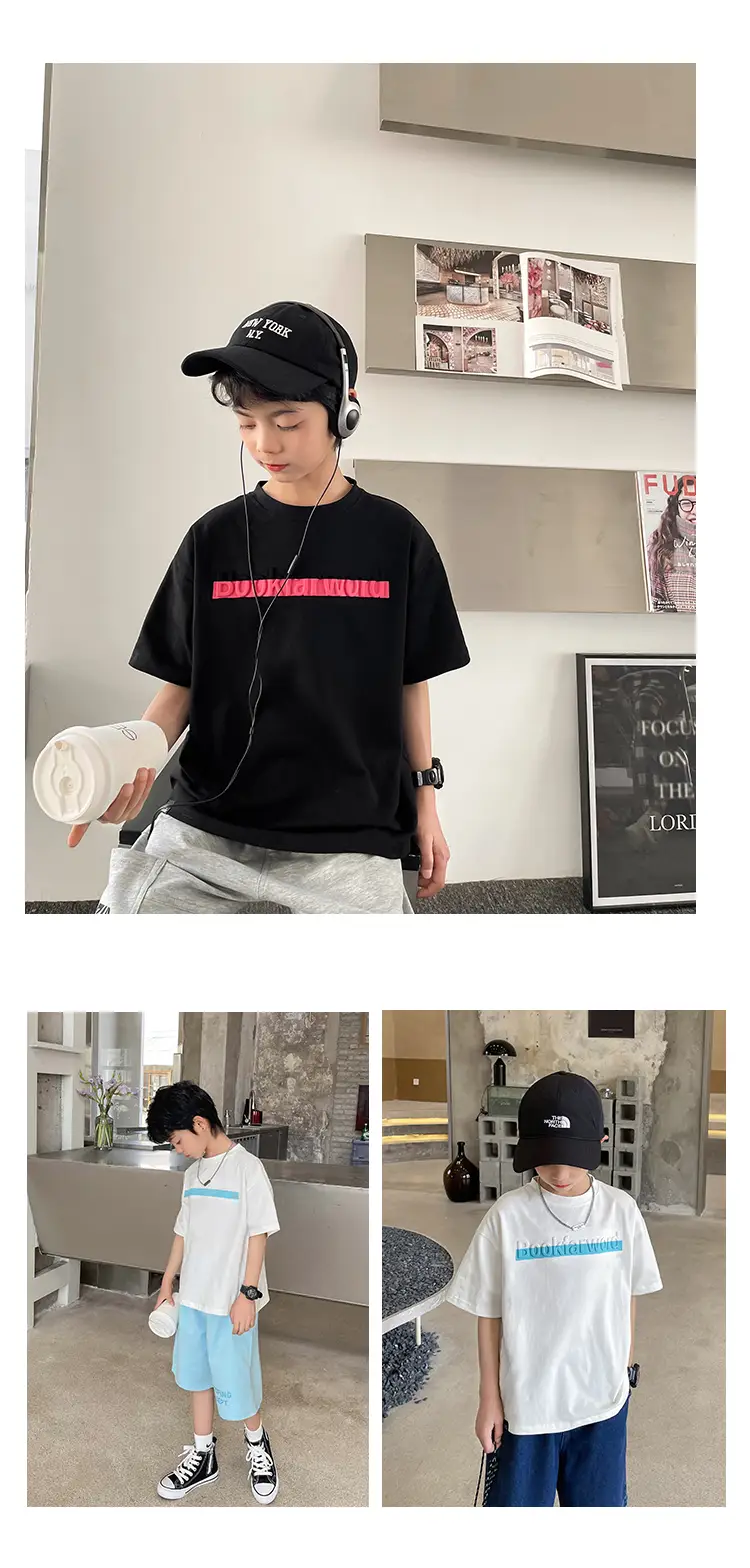 Boys T-Shirt Summer Wear 2026 Korean Style — feature 13