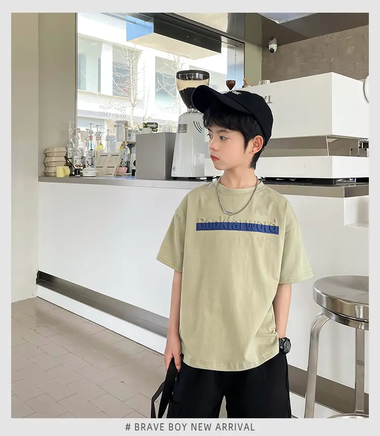 Boys T-Shirt Summer Wear 2026 Korean Style — feature 2