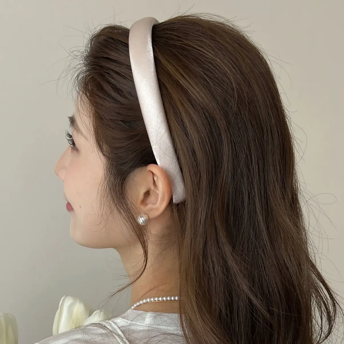 Advanced Sense Solid Color Elegant Hair Band 2024 New Spring - Image 9