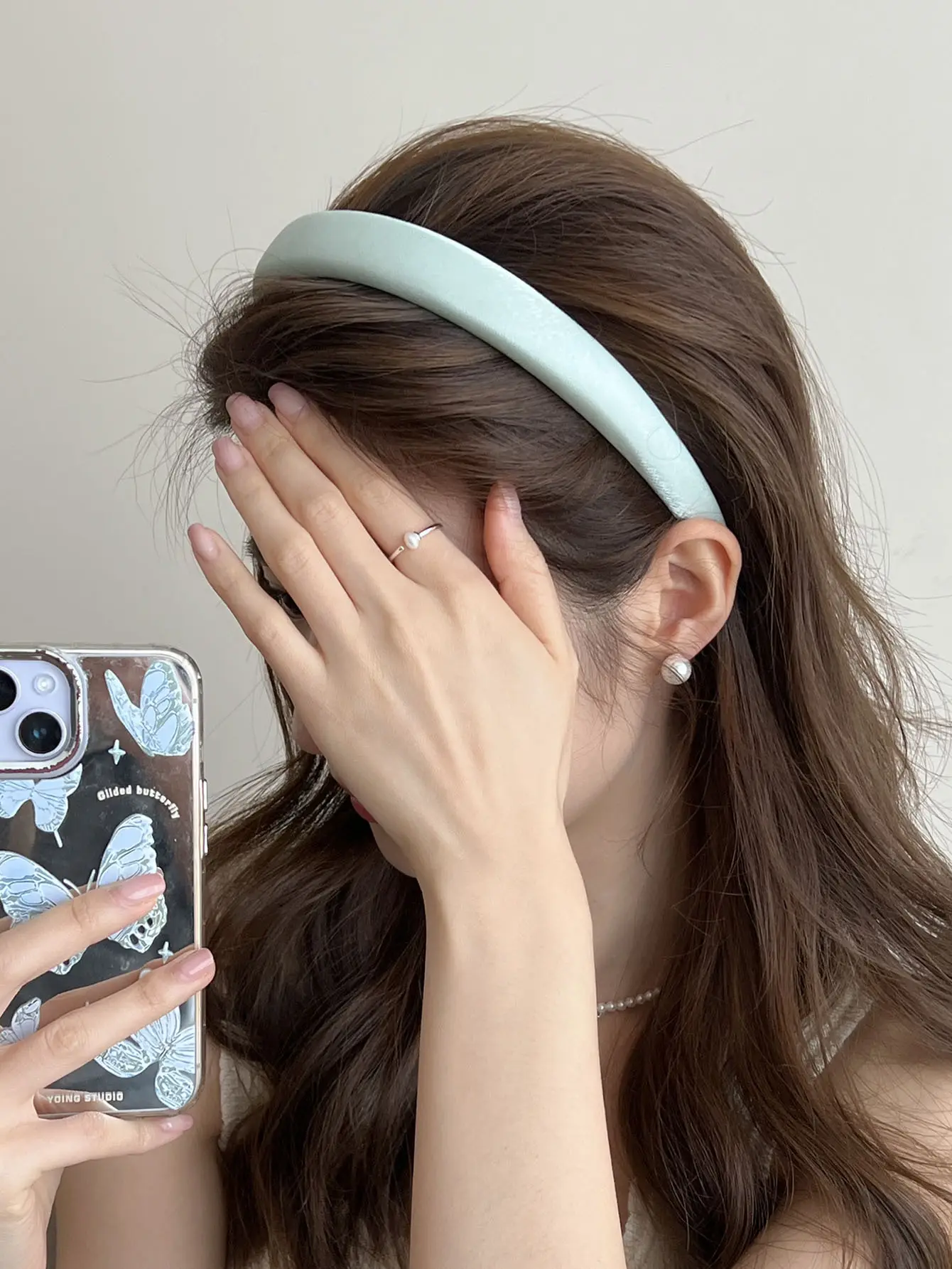 Advanced Sense Solid Color Elegant Hair Band 2024 New Spring — feature 6