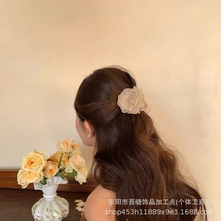 New Chinese Style Hairpin Headwear Rose Clip 2024 - Image 11