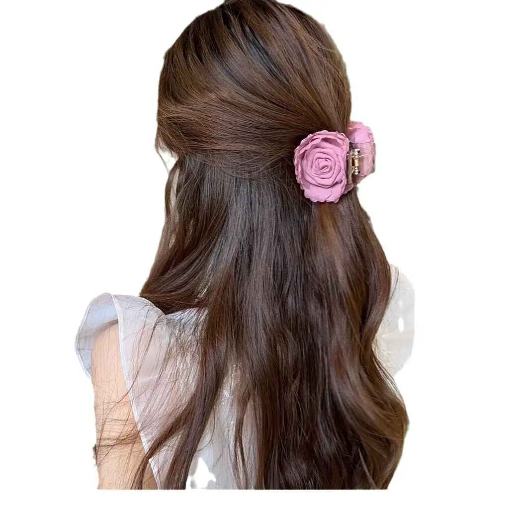 New Chinese Style Hairpin Headwear Rose Clip 2024 - Image 12