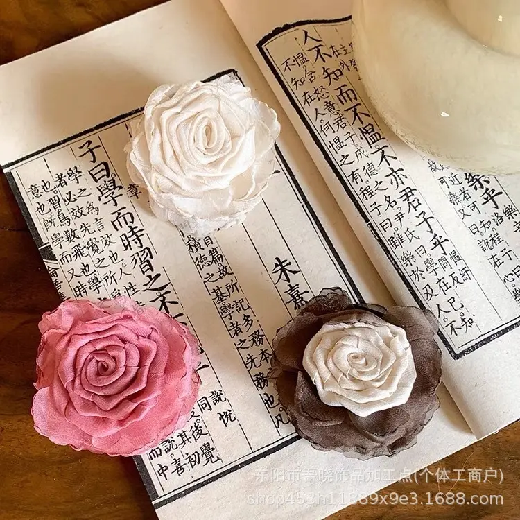 New Chinese Style Hairpin Headwear Rose Clip 2024 — feature 4