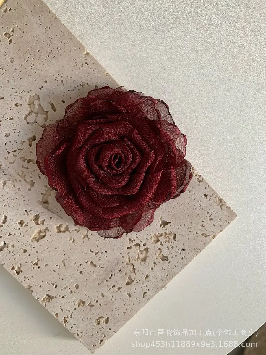 New Chinese Style Hairpin Headwear Rose Clip 2024 - Image 8