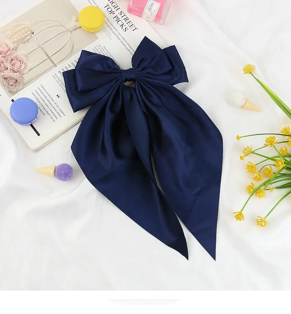 Pink Long Bow Hairpin for Women — feature 15