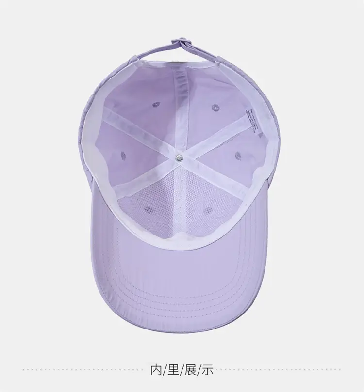Women Gray Baseball Cap with "HISTORY ICONIC FUTURE" Embroidery — feature 13