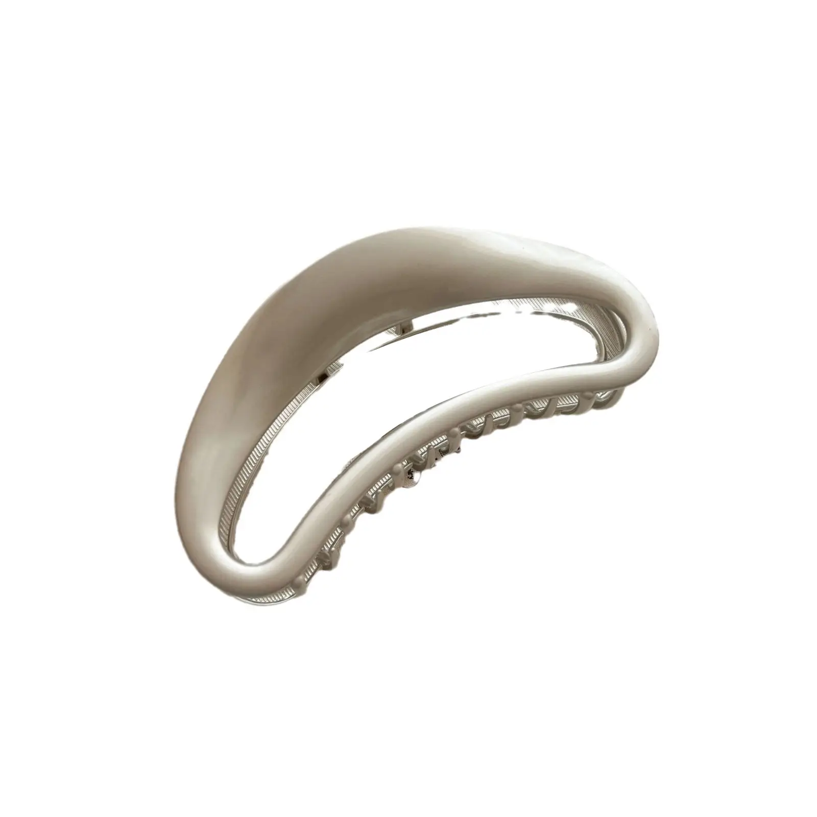 Unusual Silver Gray Hairpin Clip for Women