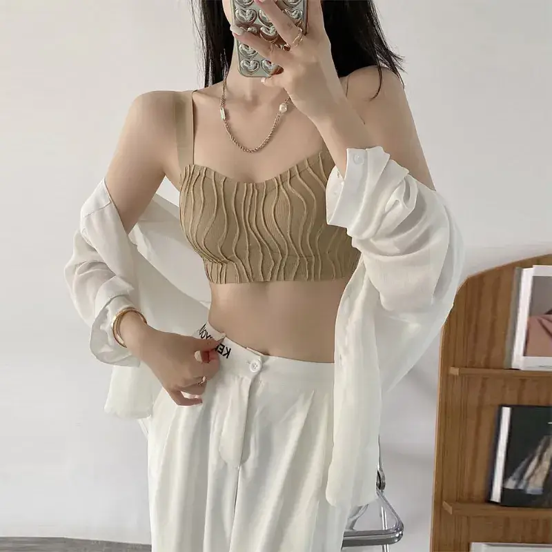 Women's Traceless Underwear Set Small Chest Gather Steel Ring Free - Image 3
