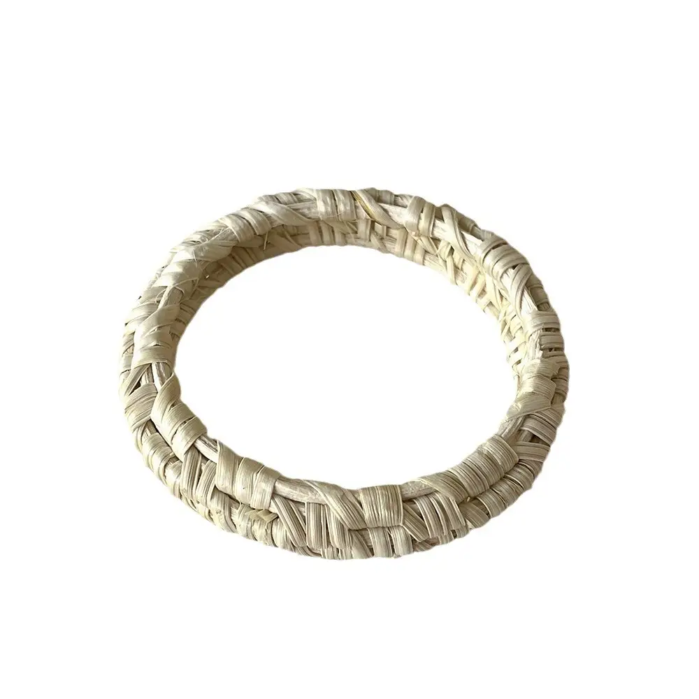 Cross-border Hot-selling Ethnic Style Woven Rattan Bracelet Retro Classic Round All-match Bracelet Fashion Commuter Bracelet