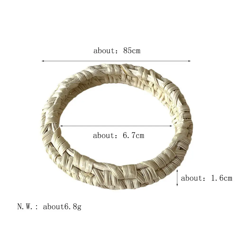 Cross-border Hot-selling Ethnic Style Woven Rattan Bracelet Retro Classic Round All-match Bracelet Fashion Commuter Bracelet — feature 16