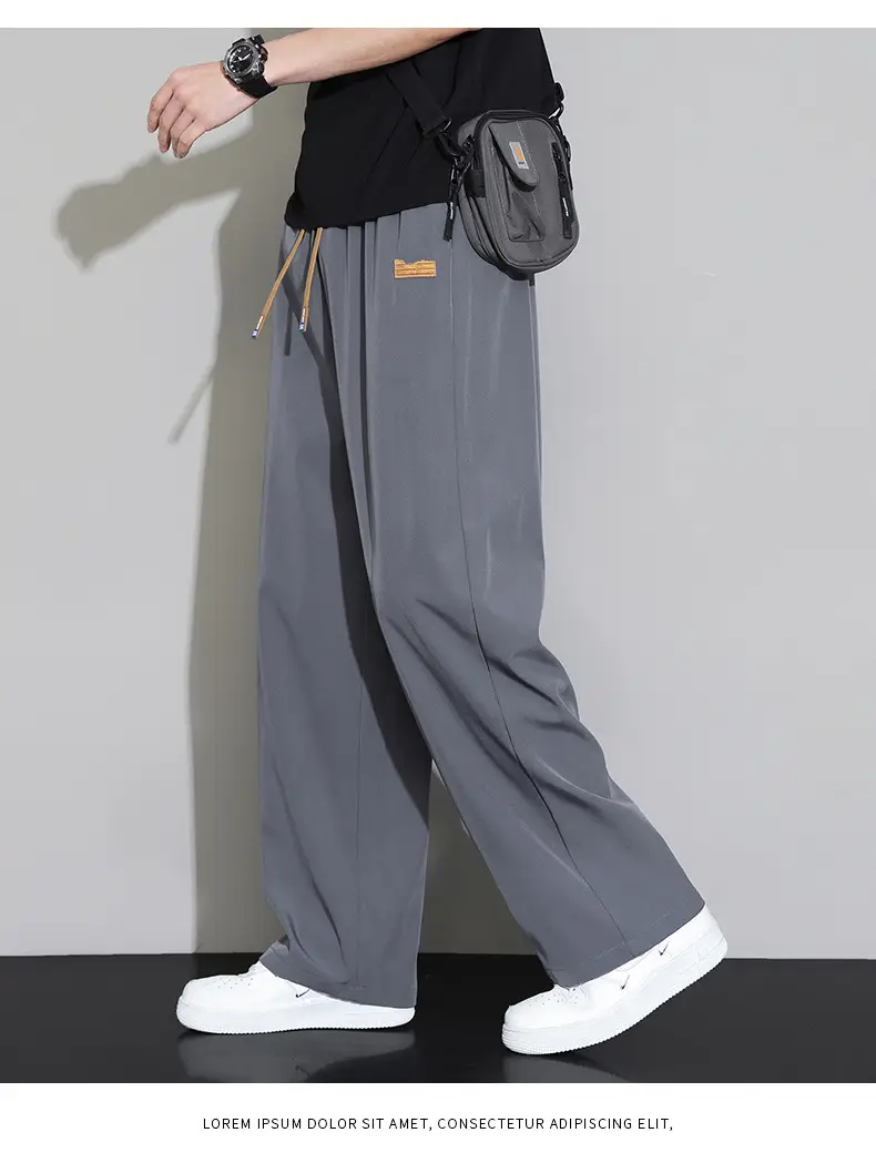 Men's Black Ice Silk Capri Pants 2025 — feature 20