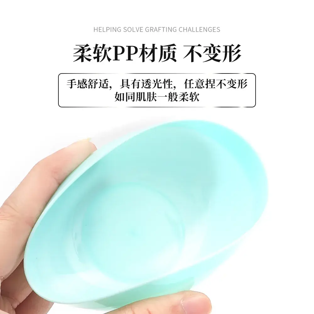 Transparent Pink Mask Bowl & Stick Set - Image 10