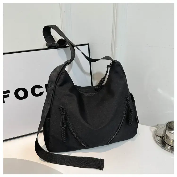 Women's Black Oxford Tote Bag Large Capacity 2024 — feature 18
