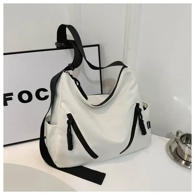 Women's Black Oxford Tote Bag Large Capacity 2024 — feature 20