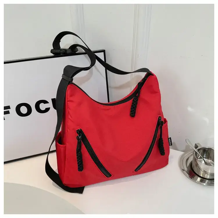 Women's Black Oxford Tote Bag Large Capacity 2024 — feature 21