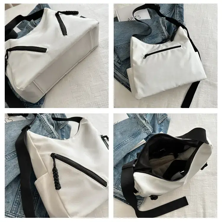 Women's Black Oxford Tote Bag Large Capacity 2024 — feature 7