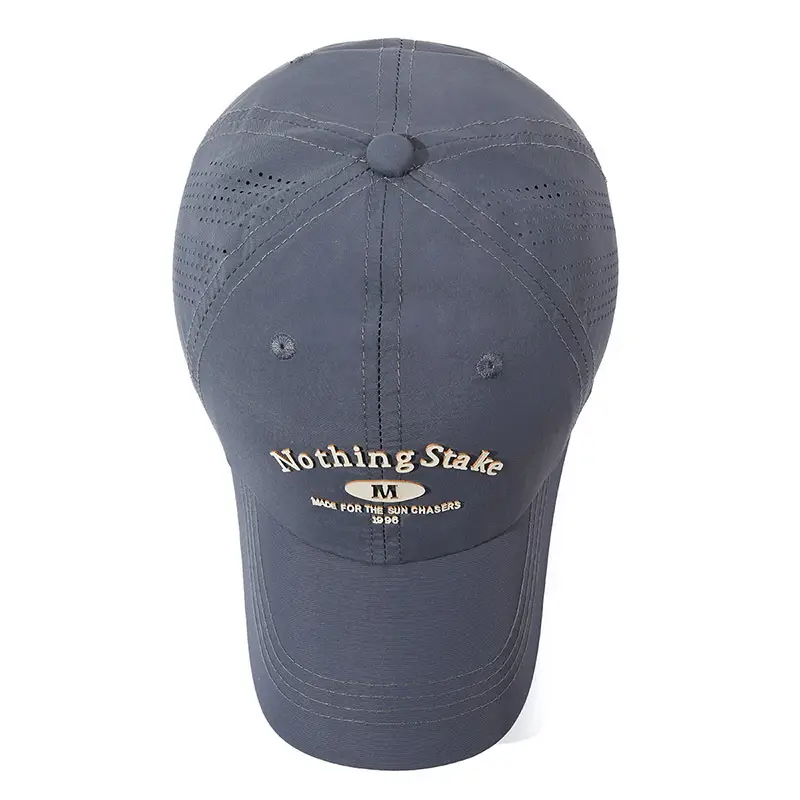 Men Black Mesh Baseball Cap with "Nothing Shake" Logo - Image 7