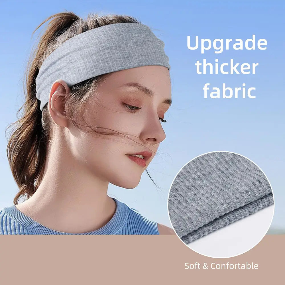 Women's Knitted Hair Band for Face Wash & Yoga Fitness - Image 19