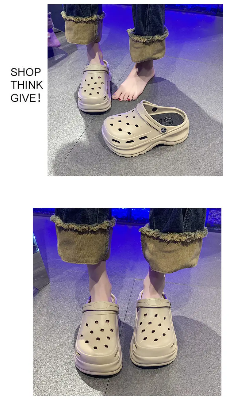 Men's White Thick Foam Flip-Flops Summer 2024 — feature 13