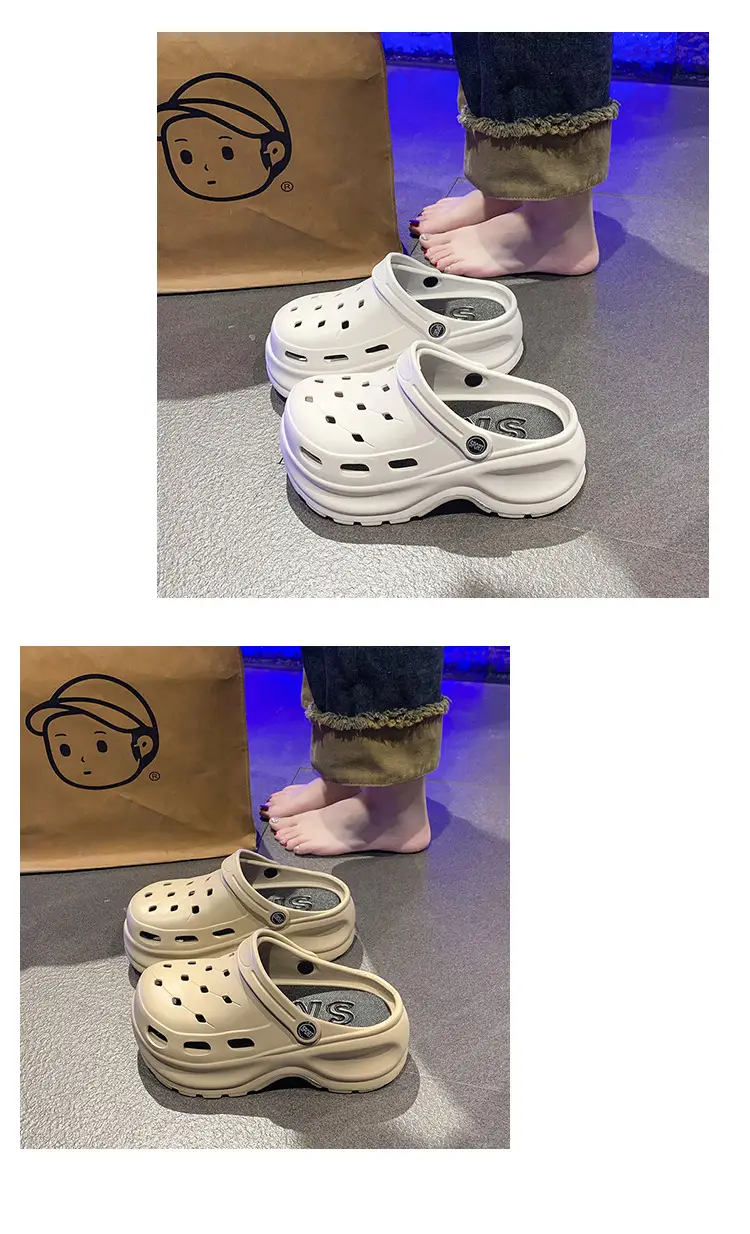 Men's White Thick Foam Flip-Flops Summer 2024 — feature 16