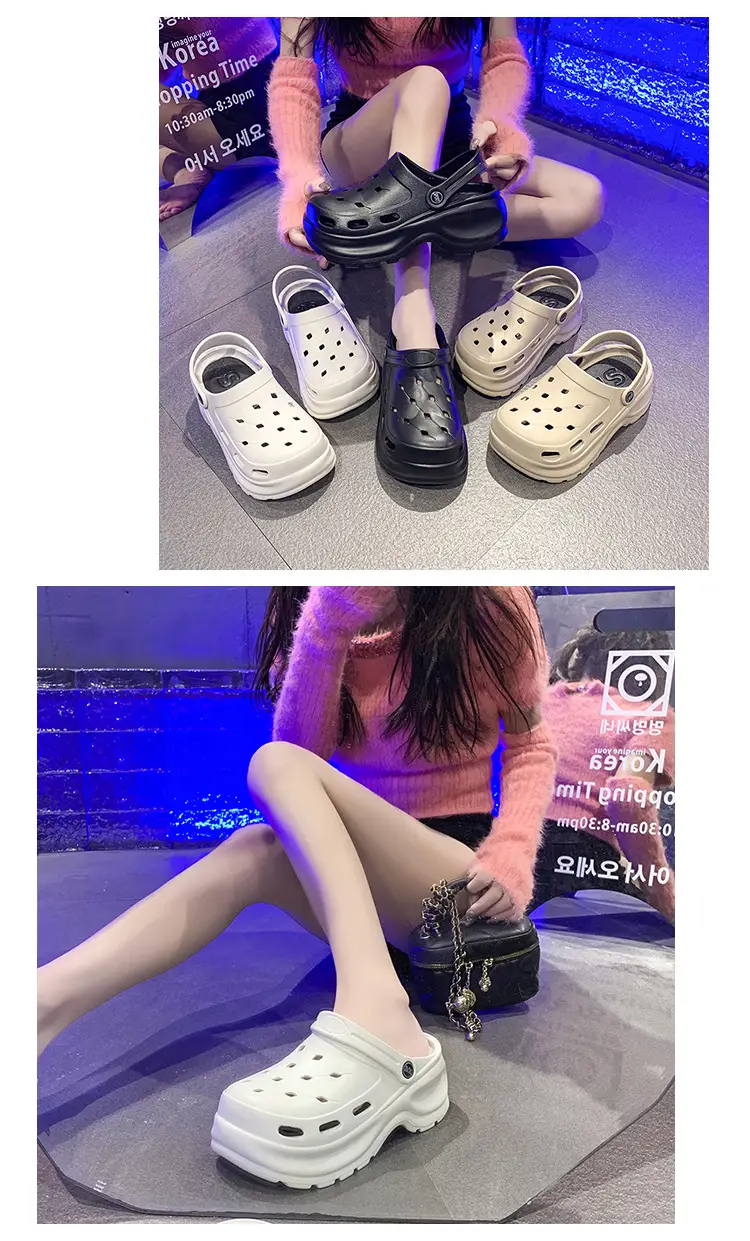 Men's White Thick Foam Flip-Flops Summer 2024 — feature 19