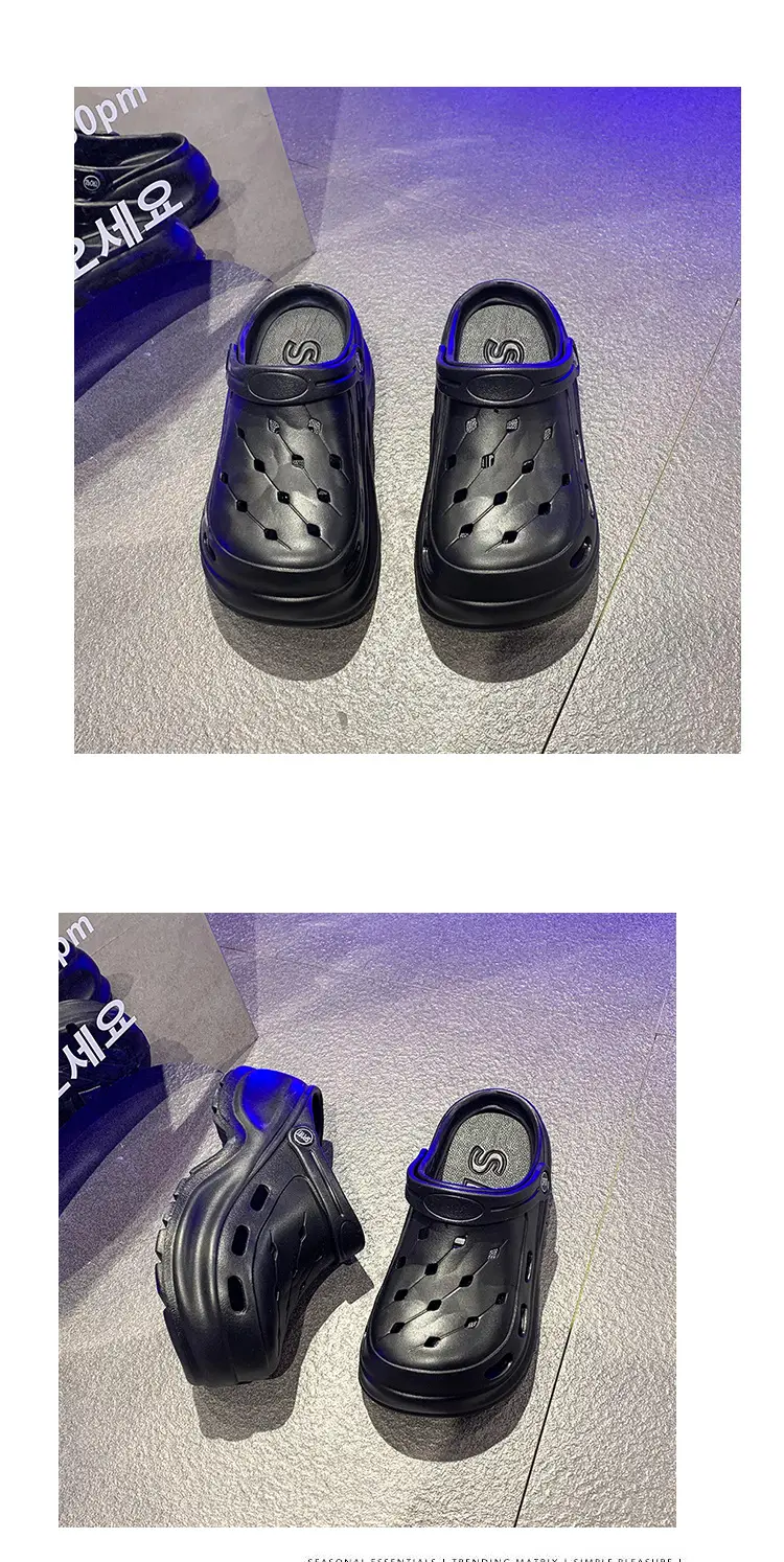 Men's White Thick Foam Flip-Flops Summer 2024 — feature 21