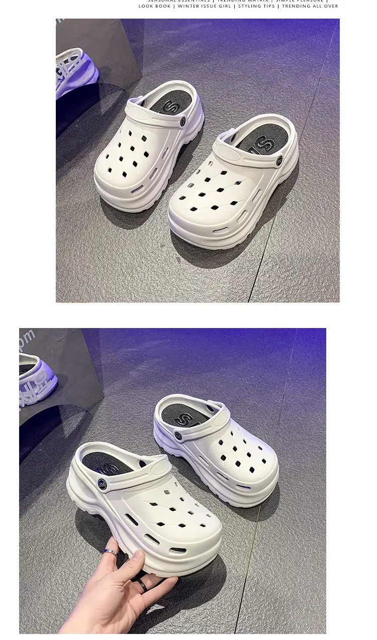 Men's White Thick Foam Flip-Flops Summer 2024 — feature 22