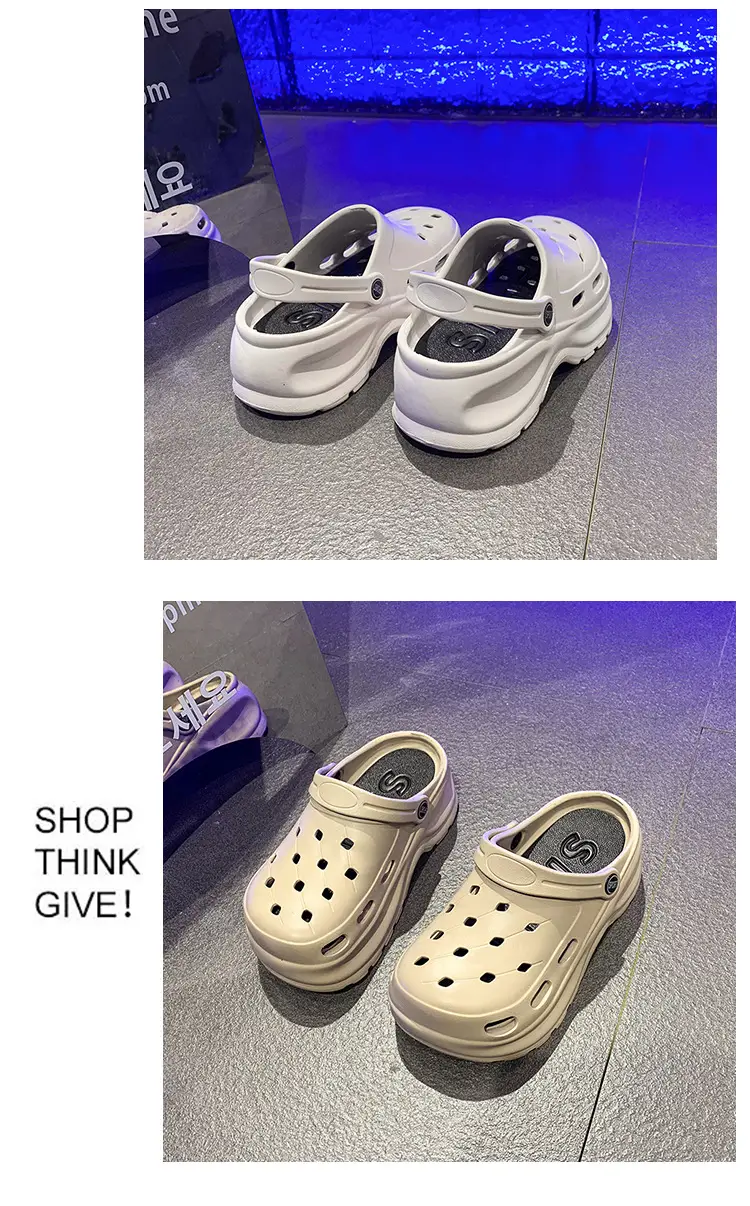 Men's White Thick Foam Flip-Flops Summer 2024 — feature 23