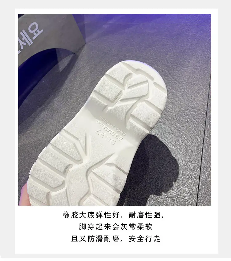 Men's White Thick Foam Flip-Flops Summer 2024 — feature 8