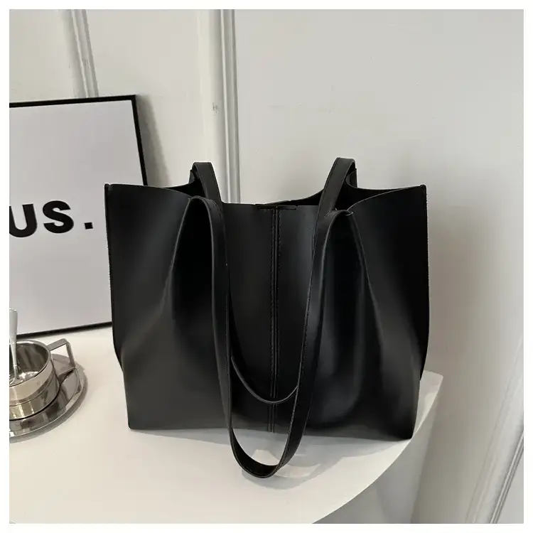 Women's Brown PU Leather Tote Bag 2024 New Fashion β feature 22