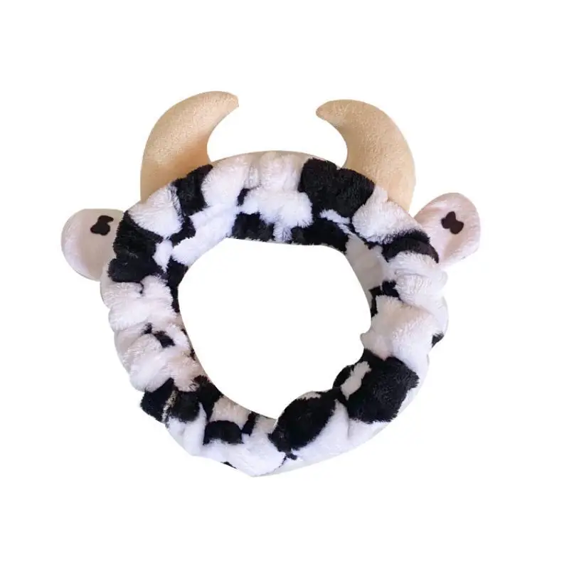 Cute Cartoon Cow Hair Band for Women - Image 6