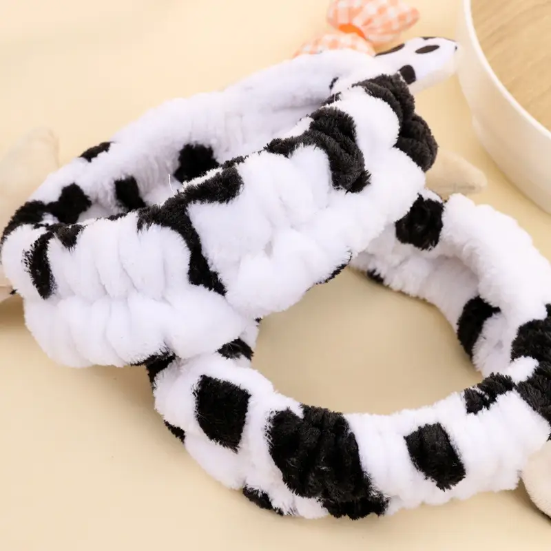 Cute Cartoon Cow Hair Band for Women — feature 7