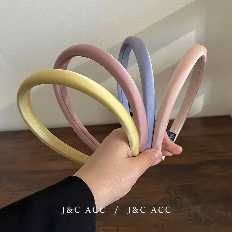 Korean Style Retro Hair Press Headband Set of 6 - Image 10