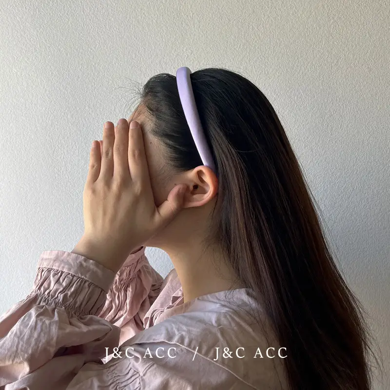 Korean Style Retro Hair Press Headband Set of 6 - Image 11
