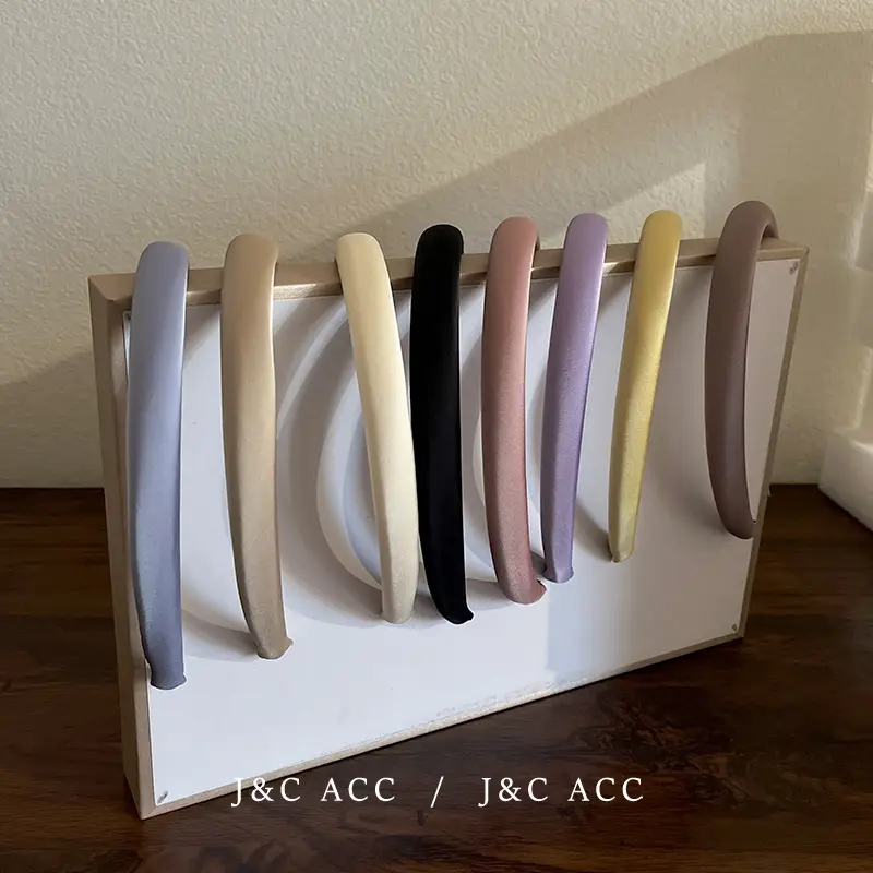 Korean Style Retro Hair Press Headband Set of 6 - Image 12