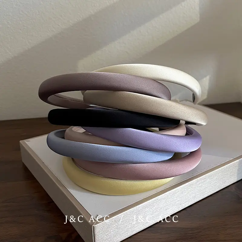 Korean Style Retro Hair Press Headband Set of 6 - Image 13